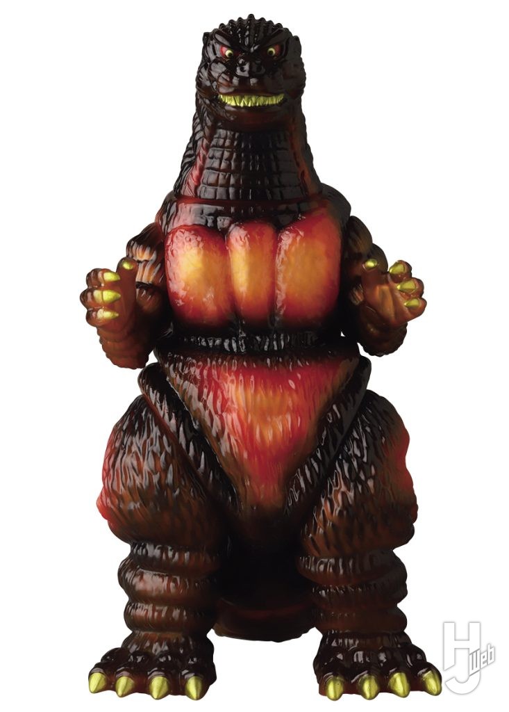 ゴジラのソフビフィギュアの画像