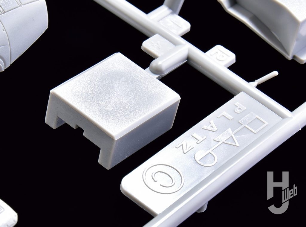 PLATZ JASDF 1/72 SCALE T-1B JET TRAINER　おもりパーツ　拡大