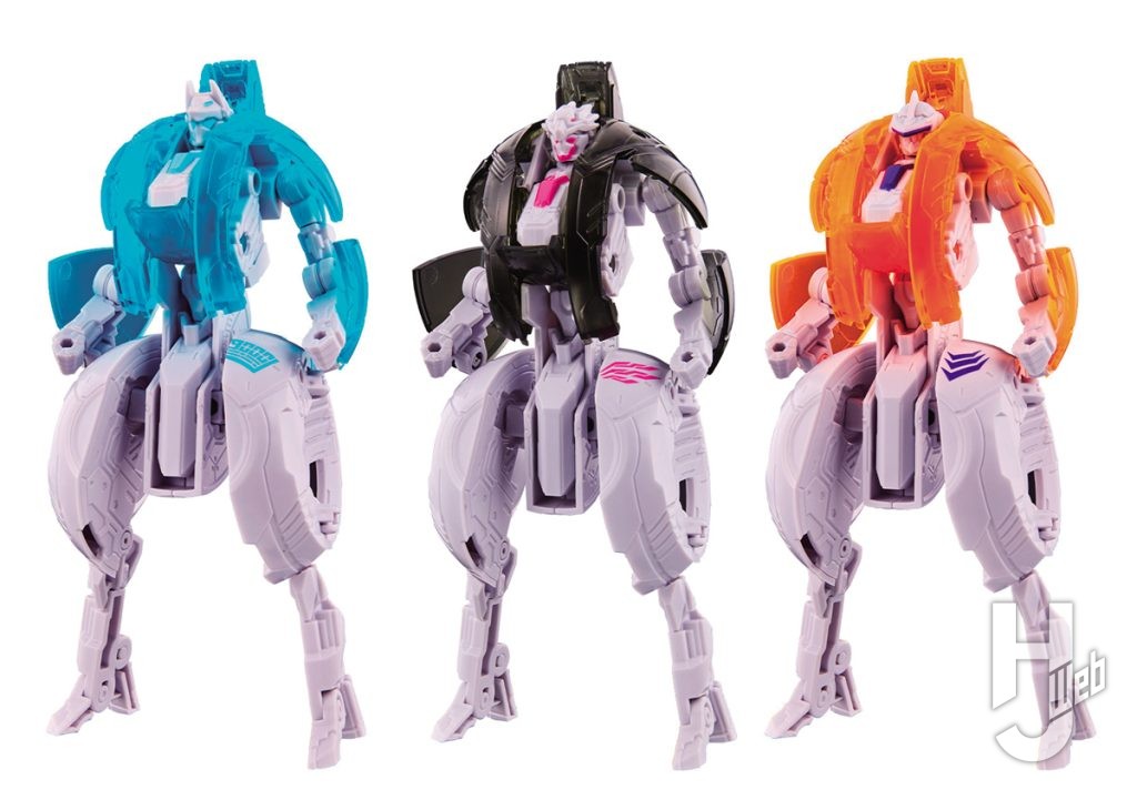 カプセルガーディアン3体の画像