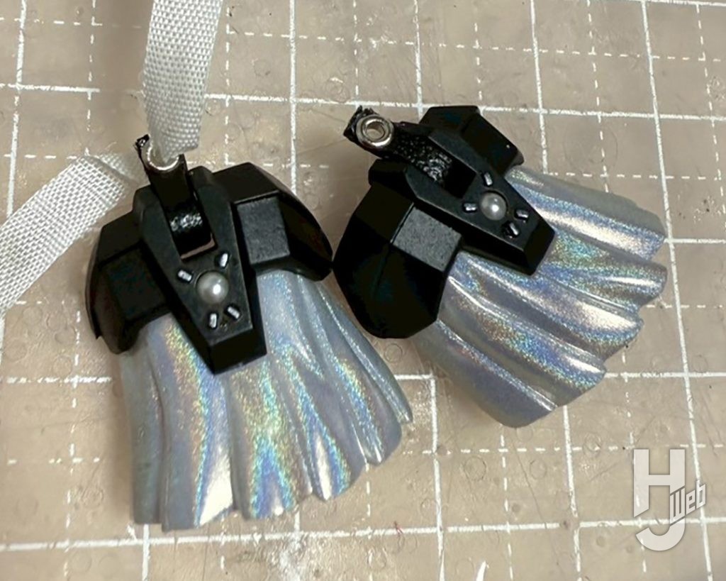 プラモデルの衣装製作の画像その11