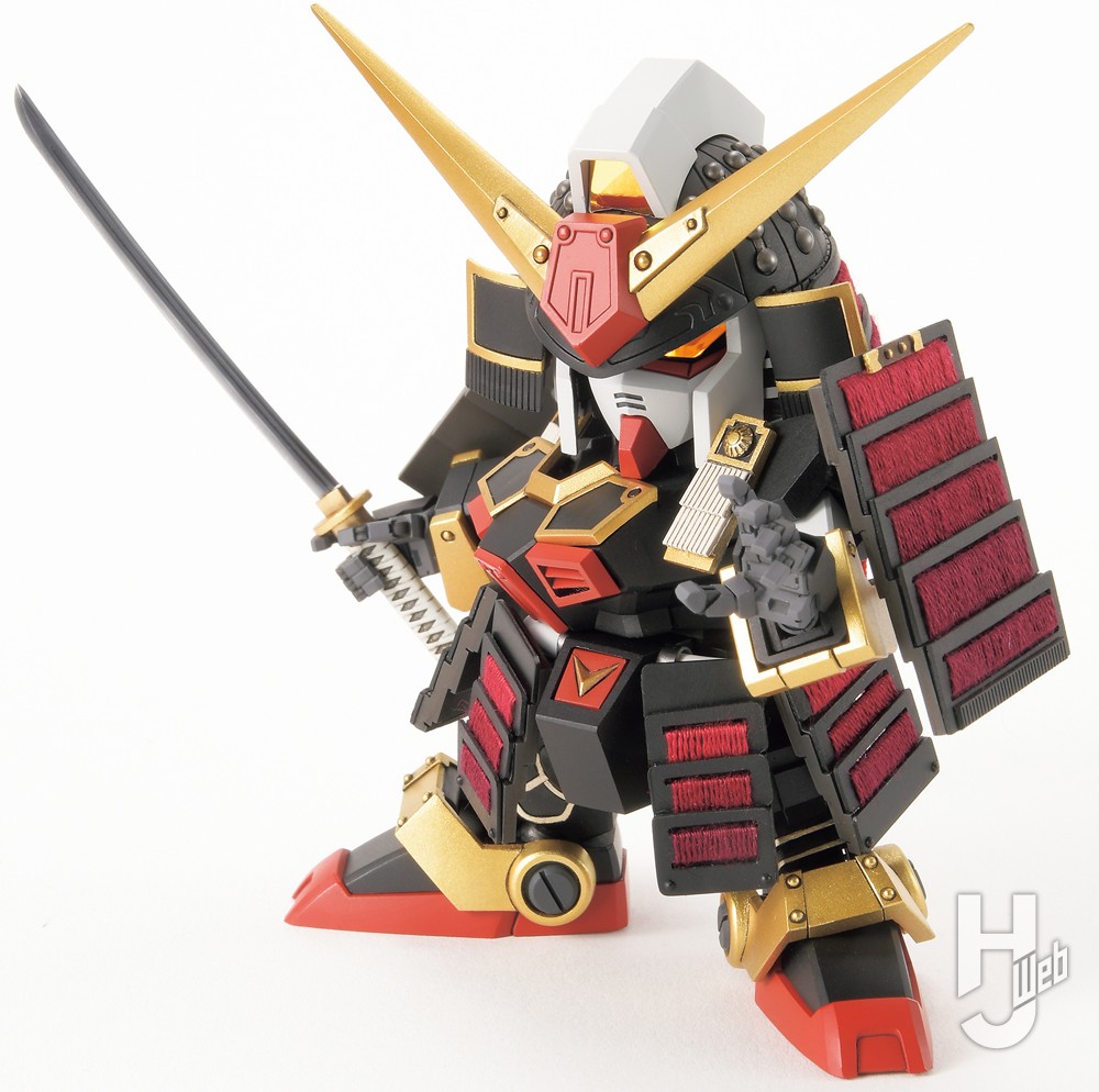 imapresso製作「武者頑駄無-黒漆塗赤糸威大鎧」別ポージング