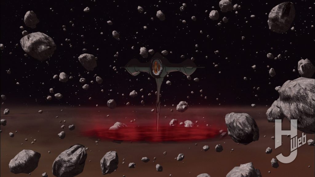 リメイク版宇宙戦艦ヤマト場面カット「次元潜航艦UX-01」索敵プローブ