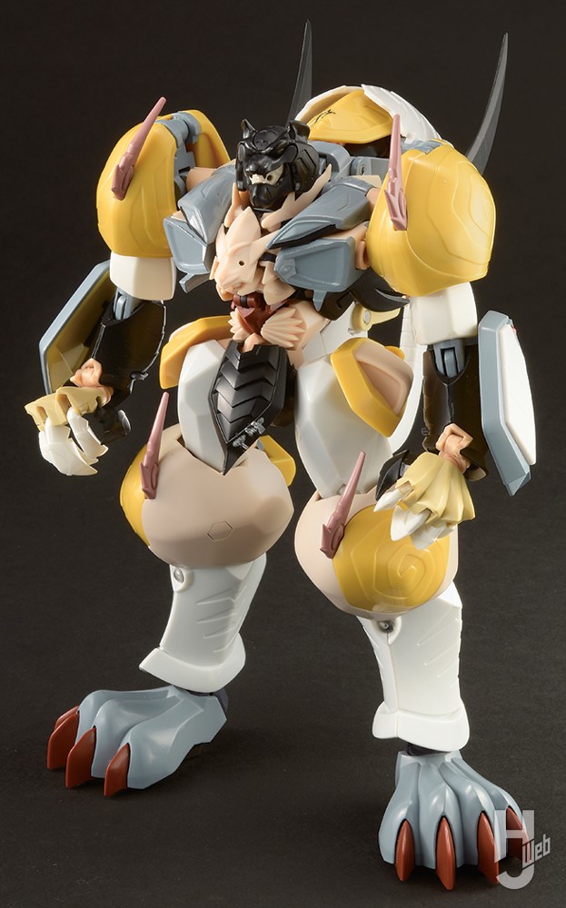 「超合金魂GX-119-龍虎王/虎龍王」虎龍王完成