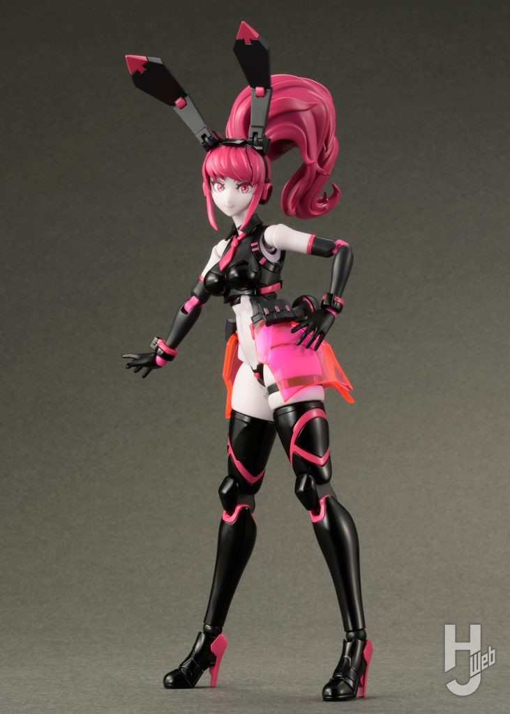 ヴィオ・ザ・ラビットのプラモデルの全体画像その1