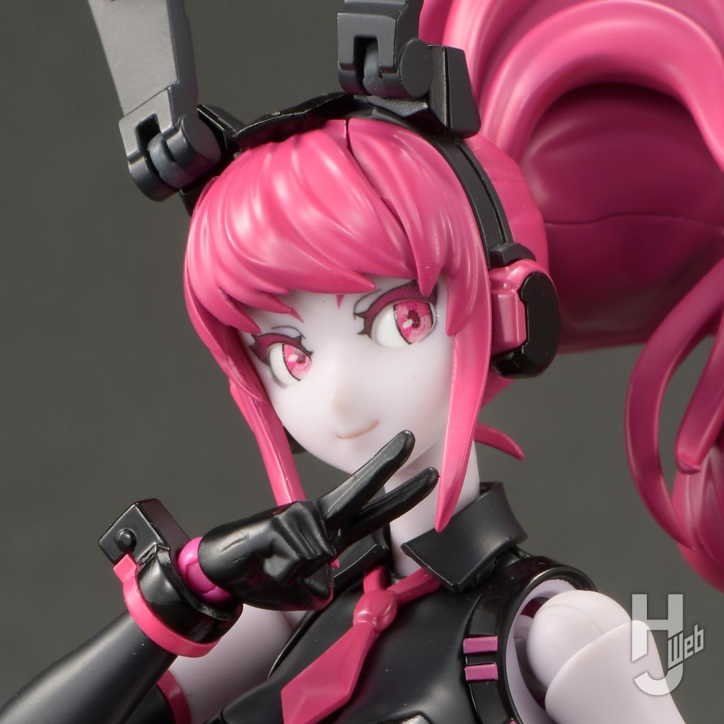 ヴィオ・ザ・ラビットのプラモデルのアップ画像その2