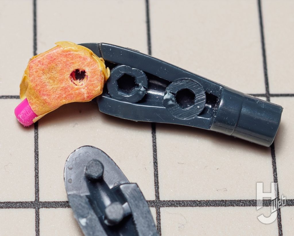 ヴィオ・ザ・ラビットのプラモデルの製作の画像その1