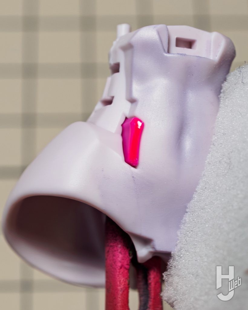 ヴィオ・ザ・ラビットのプラモデルの製作の画像その3