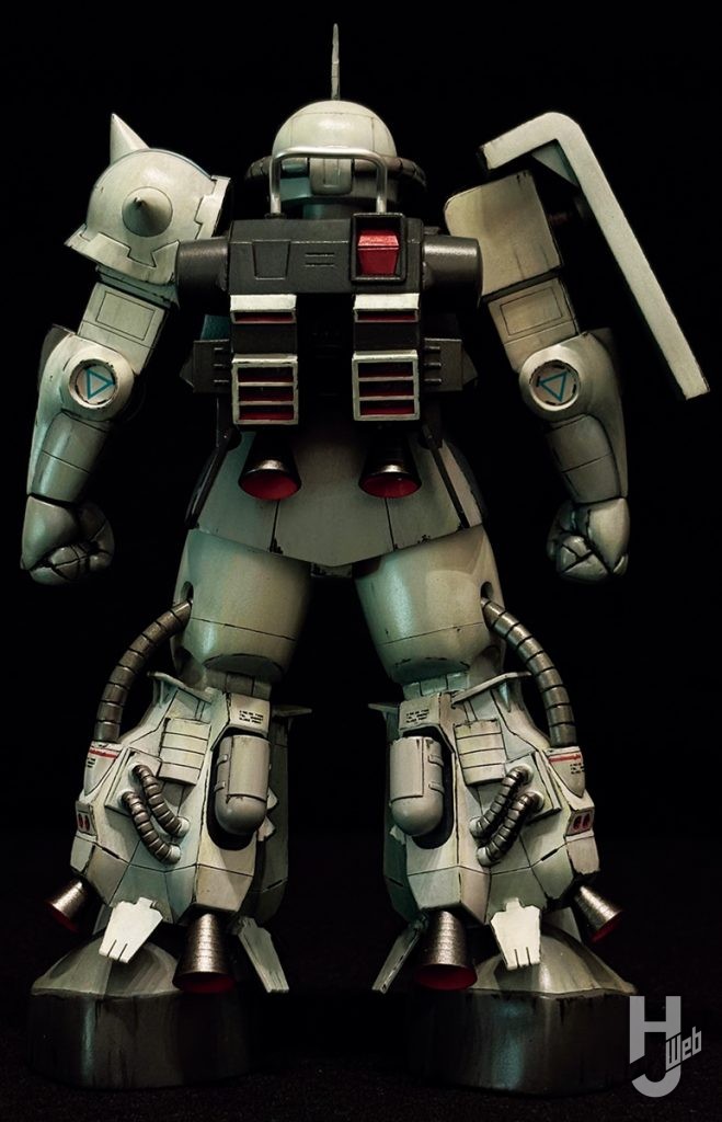 なべを製作「白狼」背面