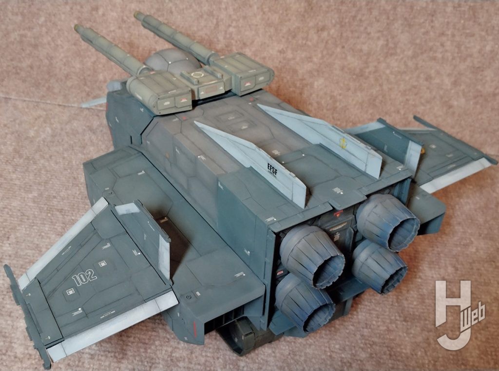 カラケンKMC@G同盟製作「1／60-Gアーマー」リア寄り