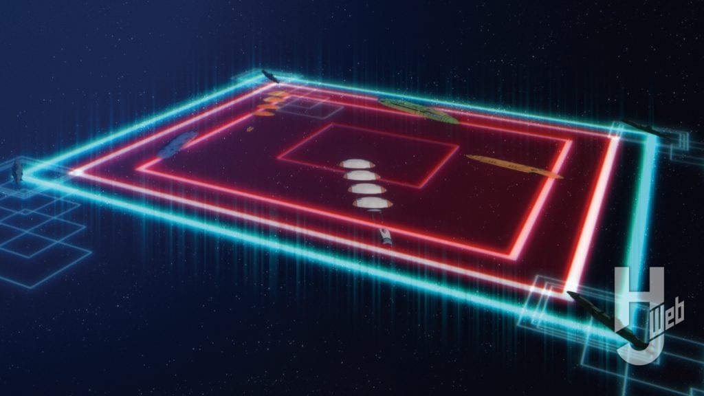 リメイク版宇宙戦艦ヤマト場面カット「次元潜航艦UX-01」多重次元震抑性リンク2