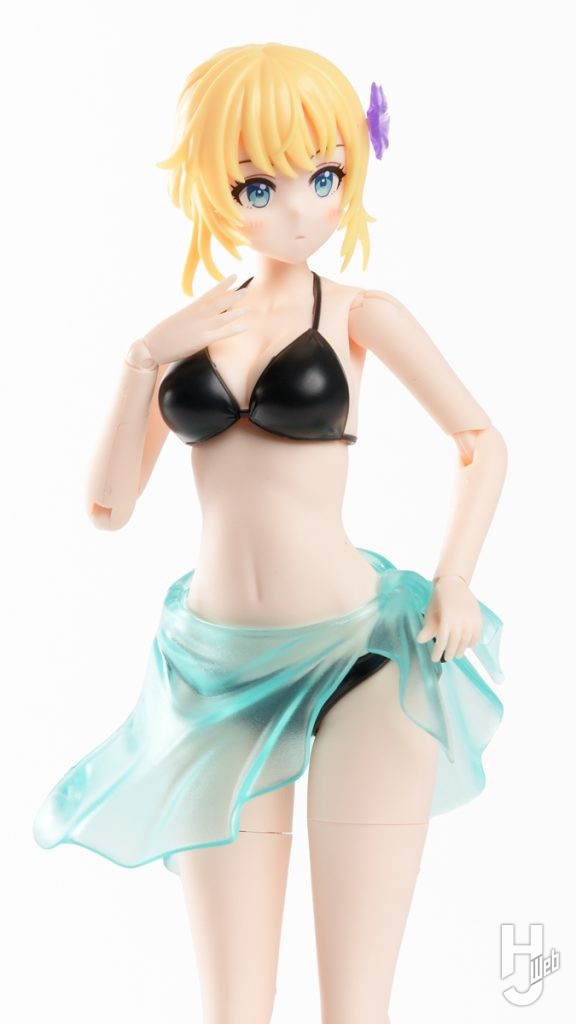 佐伯リツカの水着のプラモデルのメイン画像