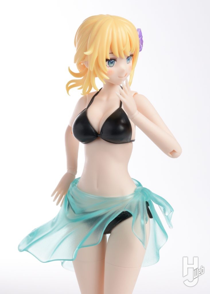 佐伯リツカの水着のプラモデルのイメージ画像その2