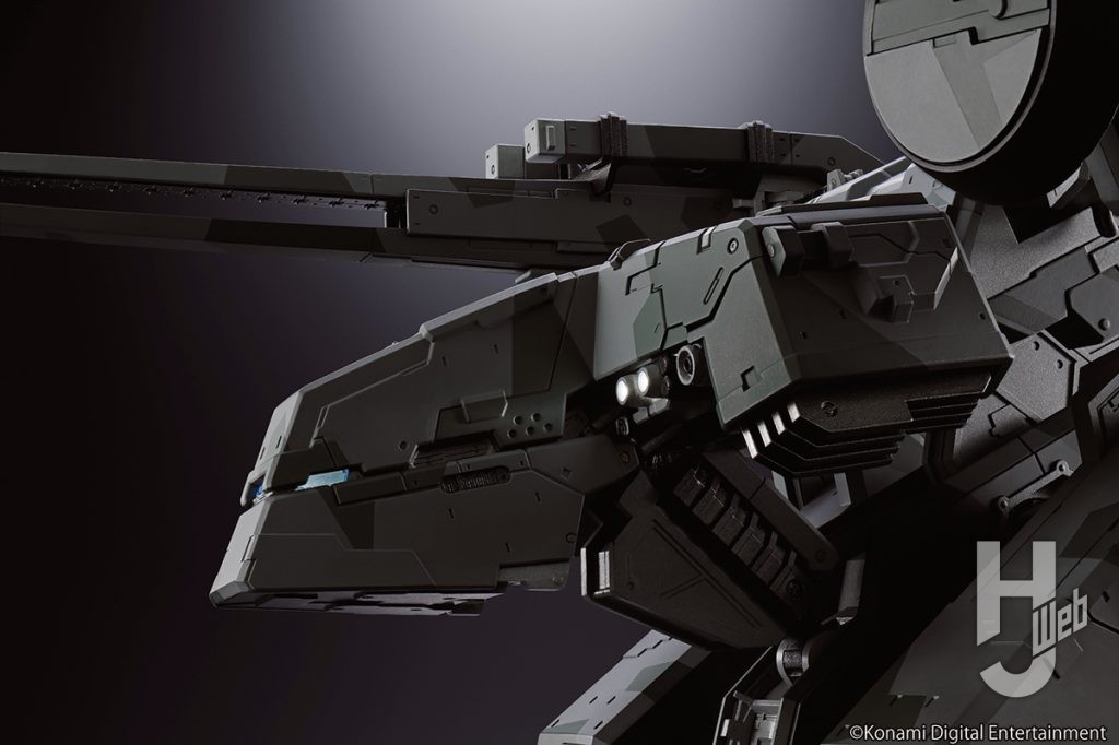 「超合金-メタルギアREX」頭部アップ