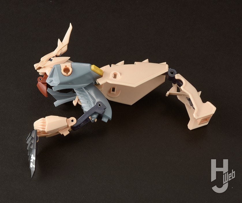 「超合金魂GX-119-龍虎王/虎龍王」虎王機変形ギミック2