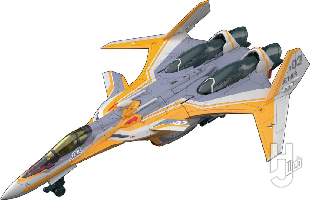 HG-1／100-VF-31E-ジークフリード（チャック・マスタング機）ファイター形態