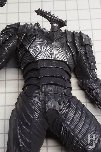 清水圭製作のガッツのプラモデルの製作の画像その1