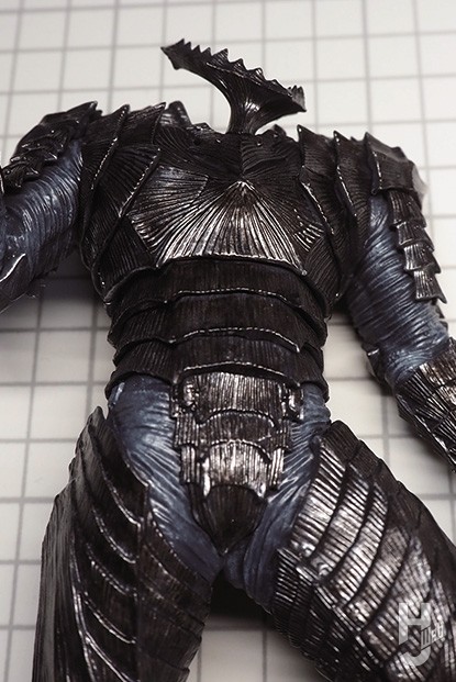 清水圭製作のガッツのプラモデルの製作の画像その2