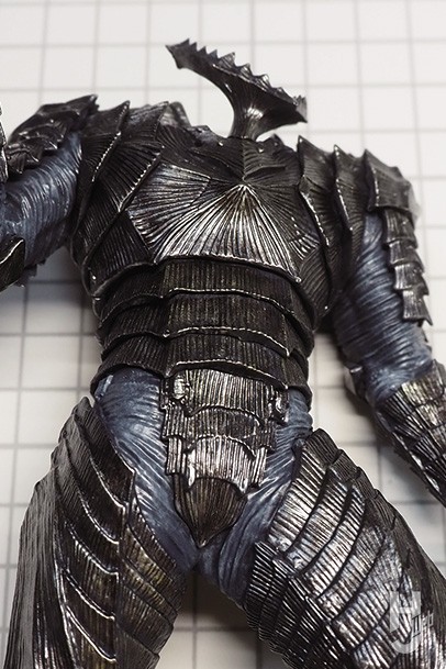 清水圭製作のガッツのプラモデルの製作の画像その3