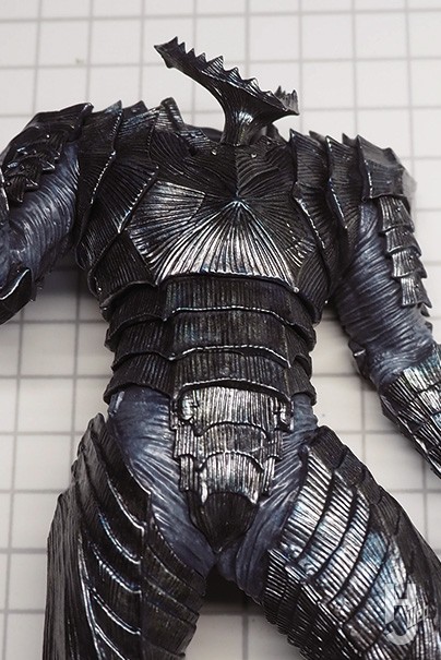 清水圭製作のガッツのプラモデルの製作の画像その4