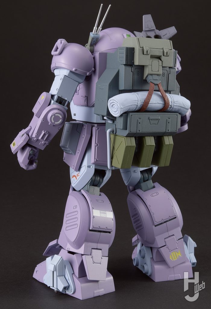 スコープドッグメルキア軍装備　パラシュートザック　装備時背面