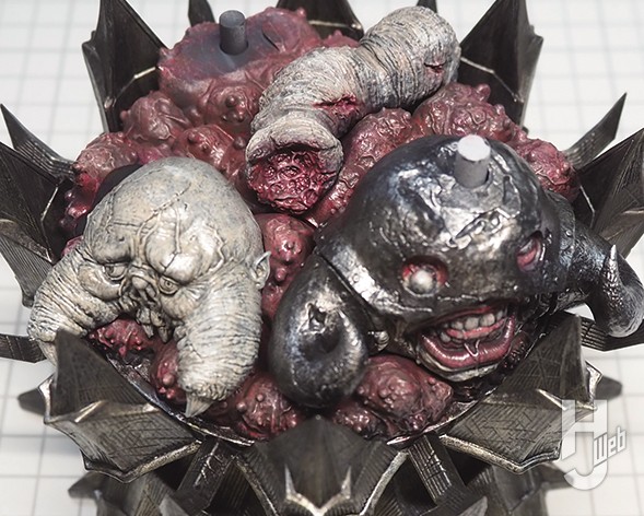 清水圭製作のガッツのプラモデルの製作の画像その5