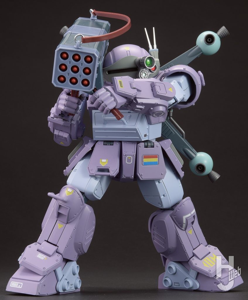 HI-METAL Rスコープドッグ用武装オプションパーツ　ショルダーミサイルがbポッド　装備時　正面