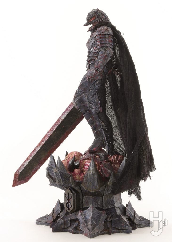 らいだ〜Joe製作のガッツのプラモデルの全体画像