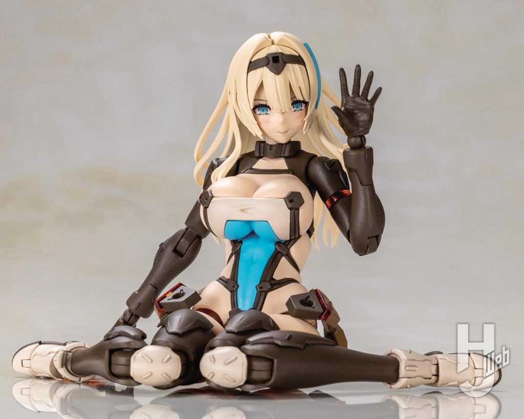 ゼニス・ガールのプラモデルの素体モードののイメージ画像
