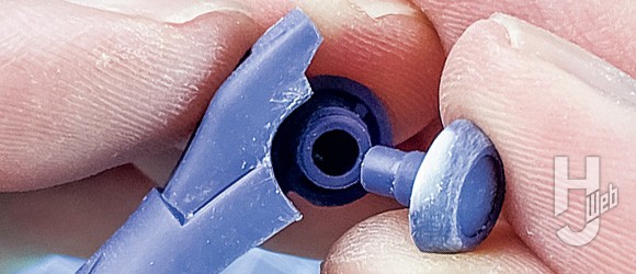 MS-09 リック・ドム ガイア機/オルテガ機
脚の製作過程1