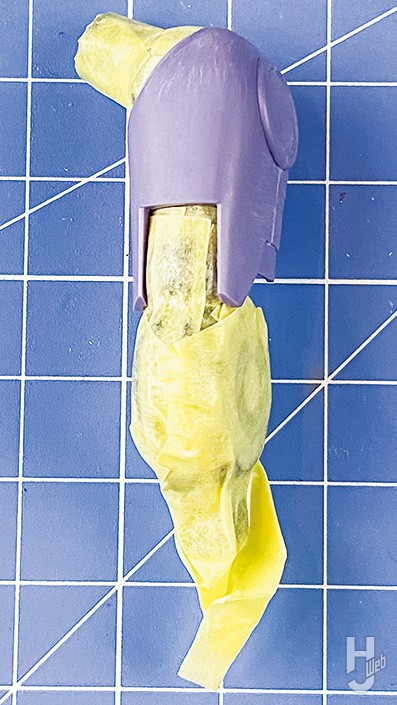 MS-09 リック・ドム ガイア機/オルテガ機
脚の製作過程2