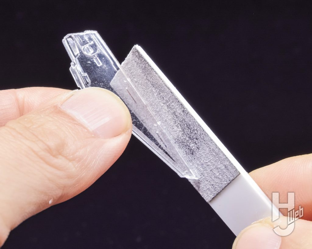プラモデルのクリアパーツ切り出しの画像その2