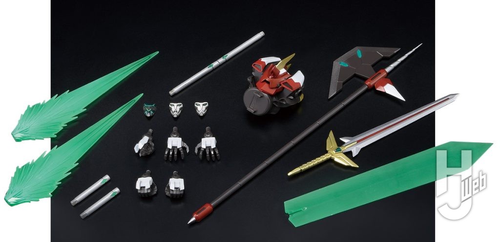 バーンブレイバーン
付属武器＆エフェクトパーツ
