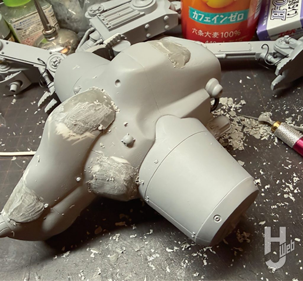 フクス製作途中