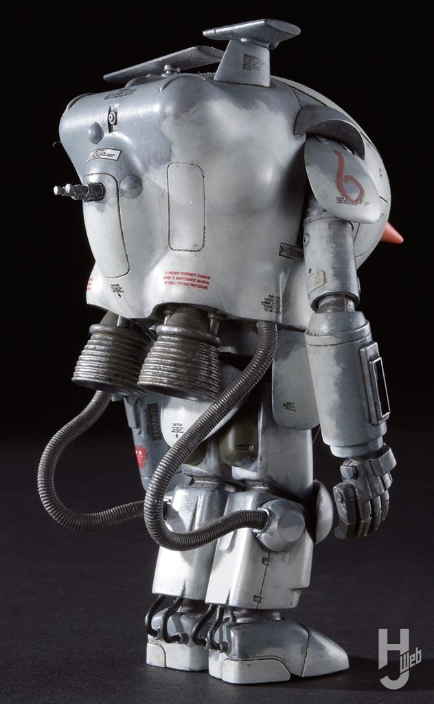 横山宏製作「スーパーボール ムーンスノウマン」背面