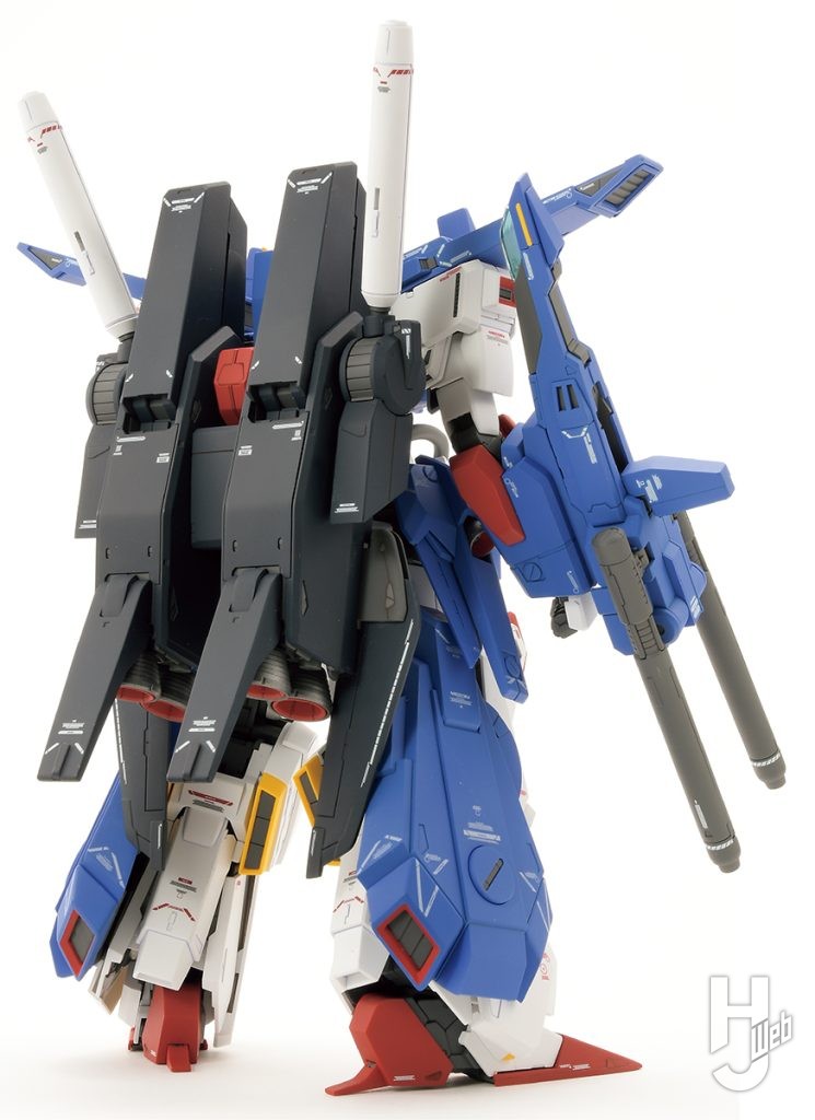 MG フルアーマーZZガンダム Ver.Ka完成見本背面