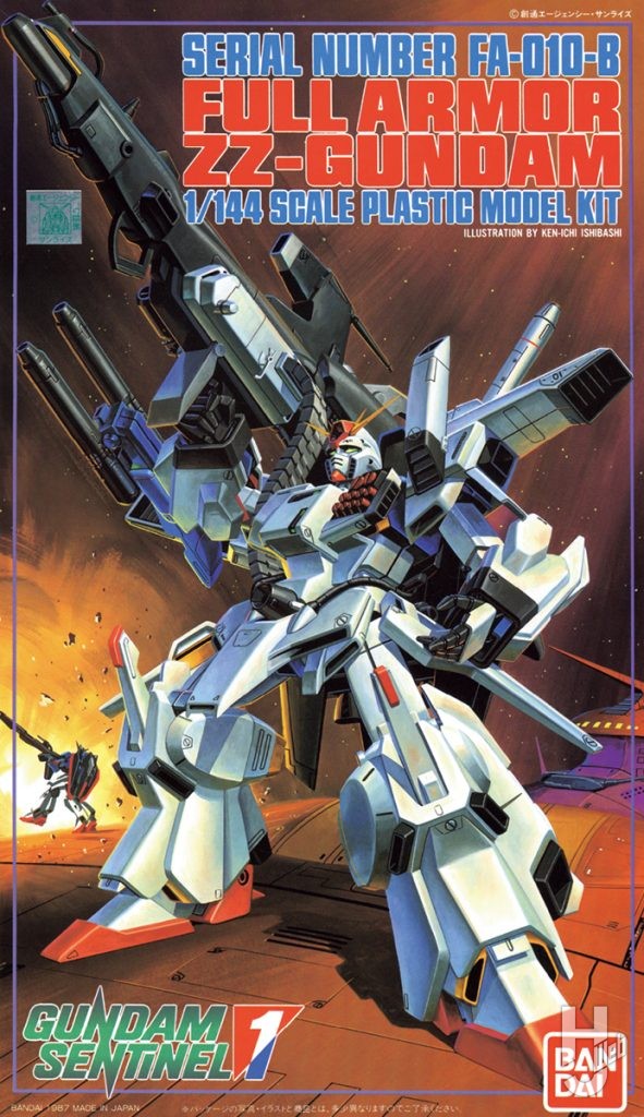 『ガンダム・センチネル』シリーズの第1弾 フルアーマーZZガンダムパッケージ