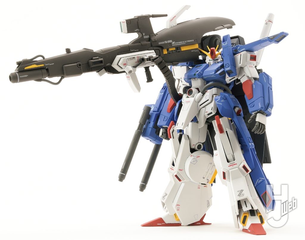 MG フルアーマーZZガンダム Ver.Ka完成見本ハイパー・メガ・カノン装備