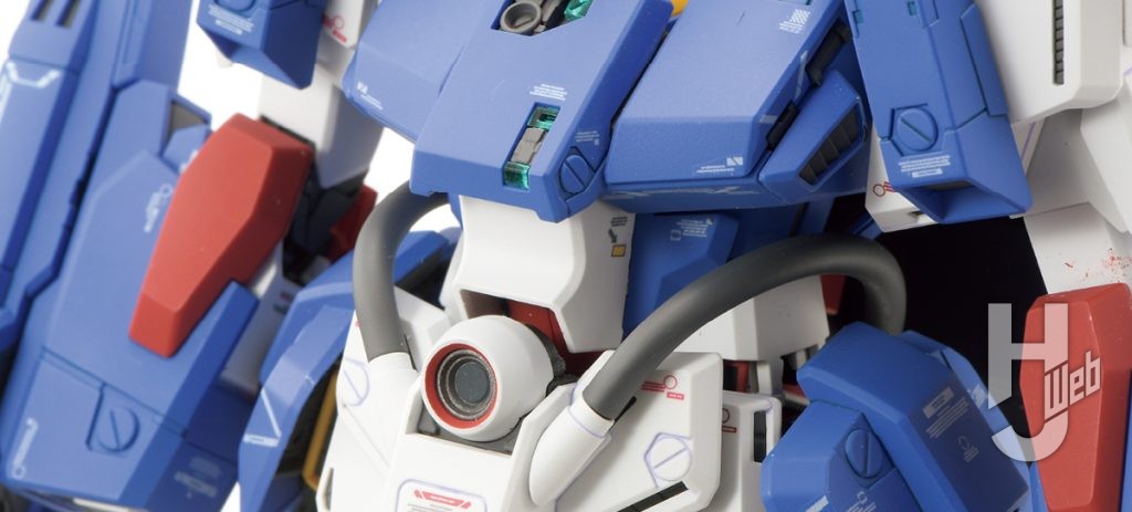MG フルアーマーZZガンダム Ver.Ka完成見本腹部パーツアップ
