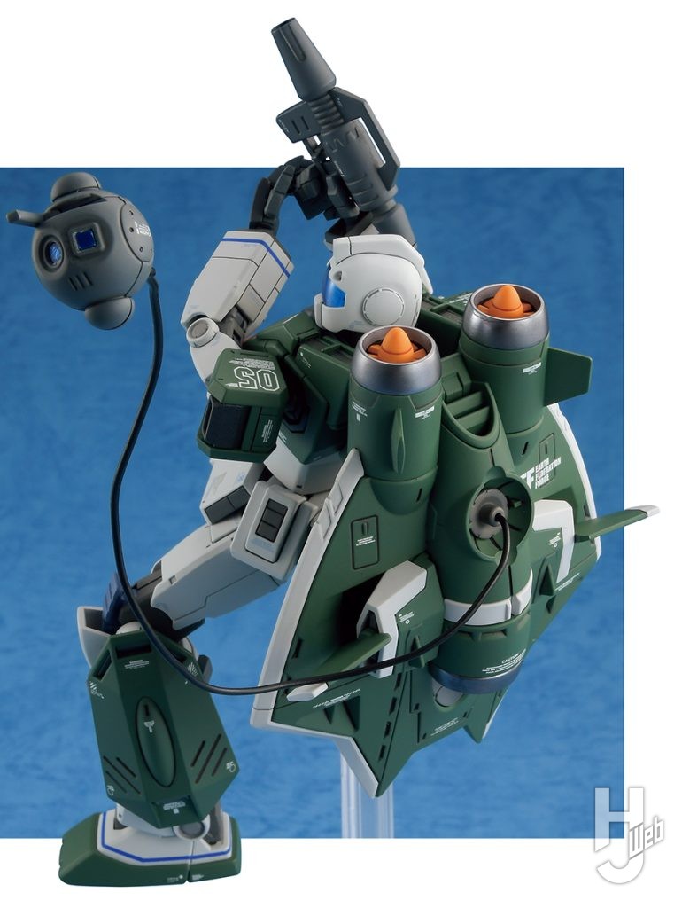 不破優製作「ジム・スループ」索敵用センサーポッド装着