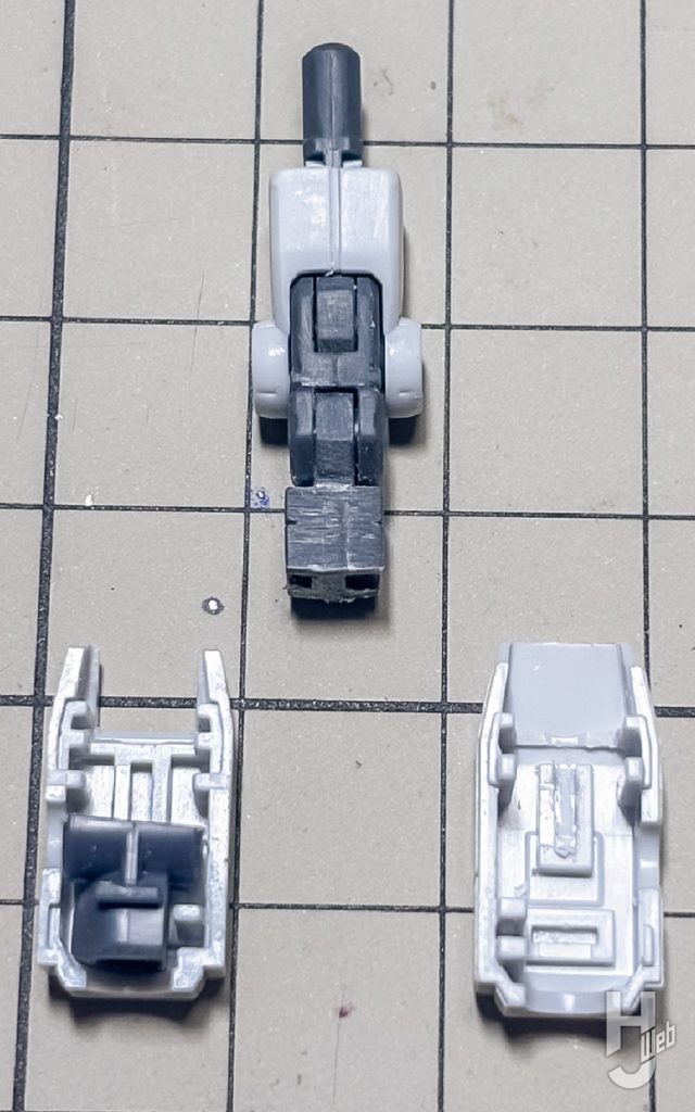 不破優製作「ジム・スループ」腕製作中