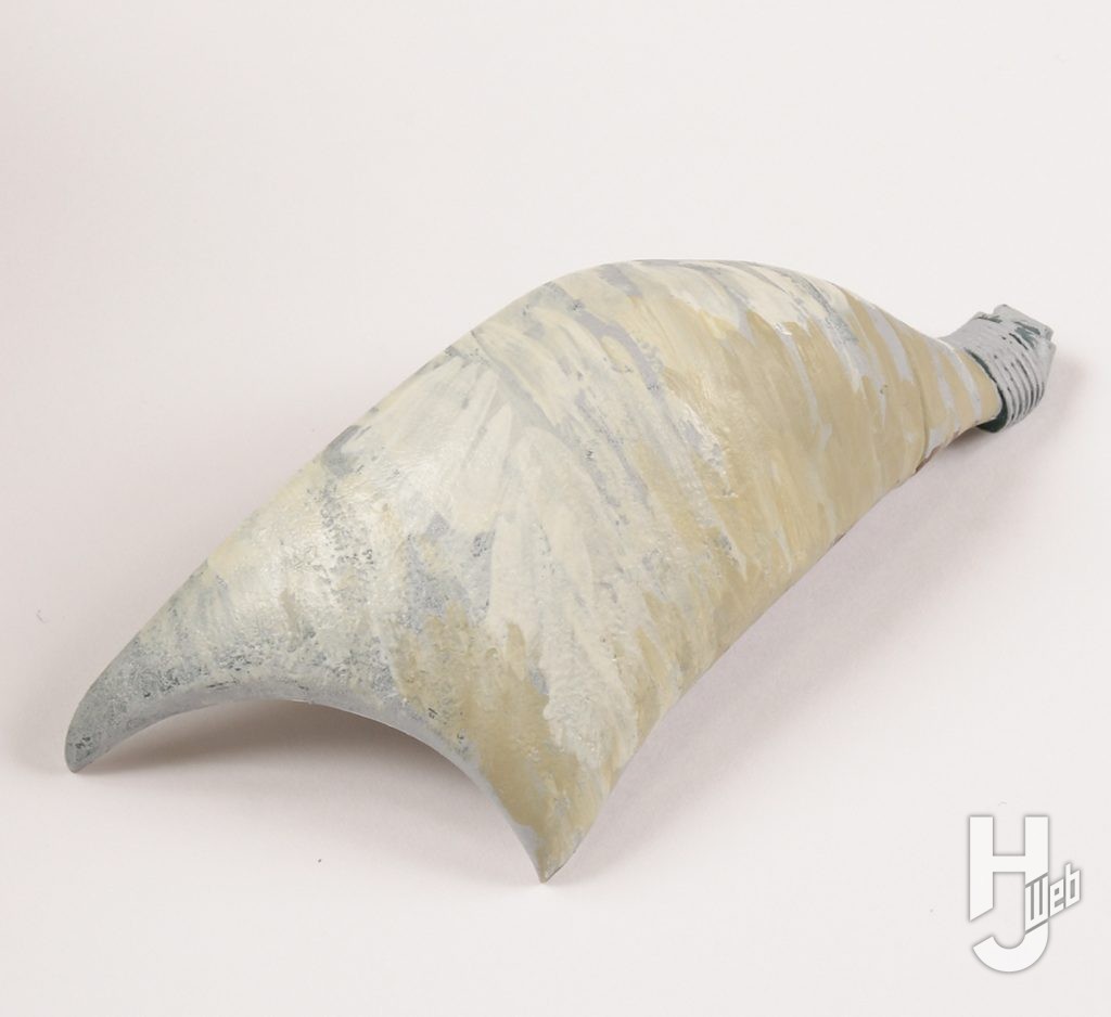 あに製作「PLAMAXヴェルビン」製作中白塗装1回塗り終了