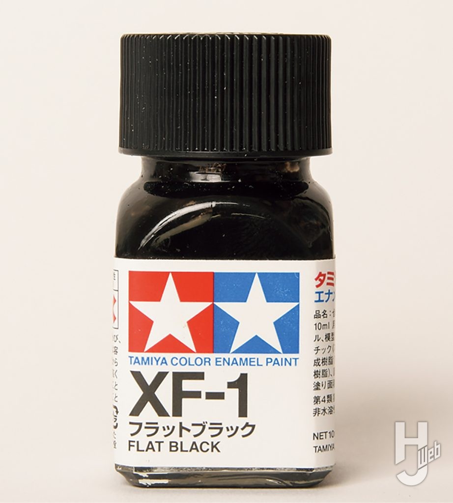 タミヤエナメルカラーフラットブラック