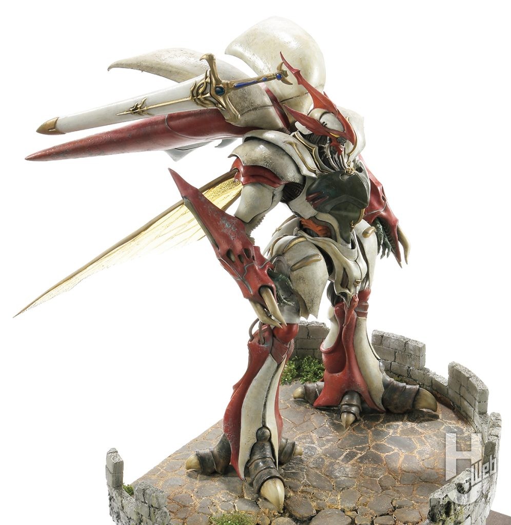 あに製作「PLAMAXヴェルビン」右側面俯瞰