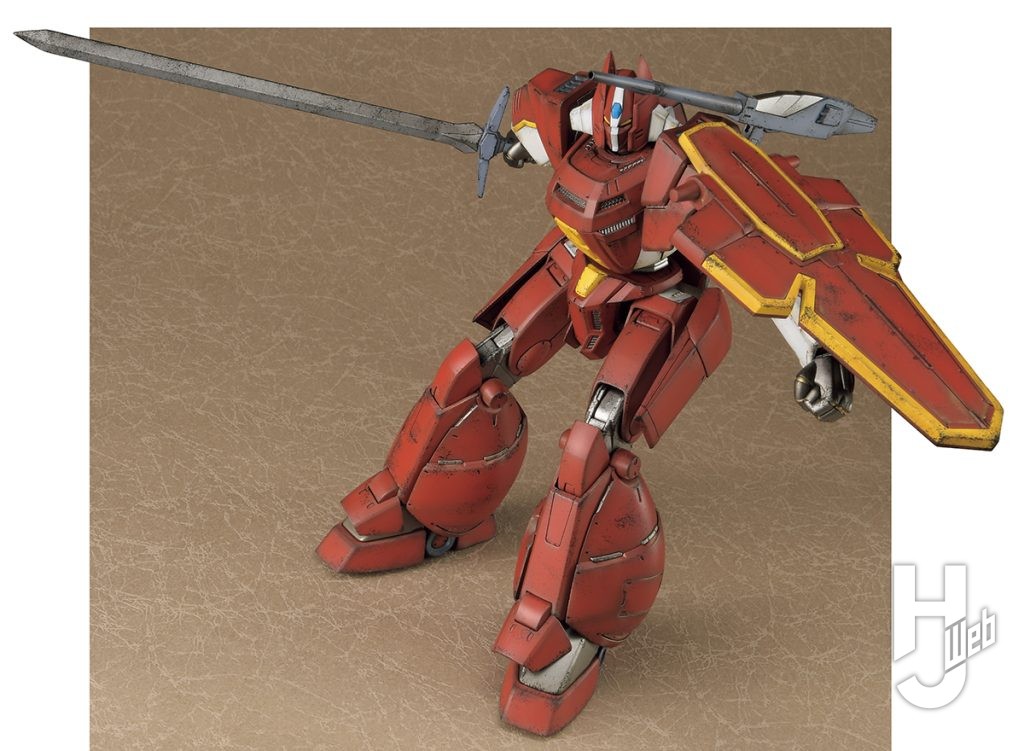 野田啓之製作「ガリアン重装改」ポージング例