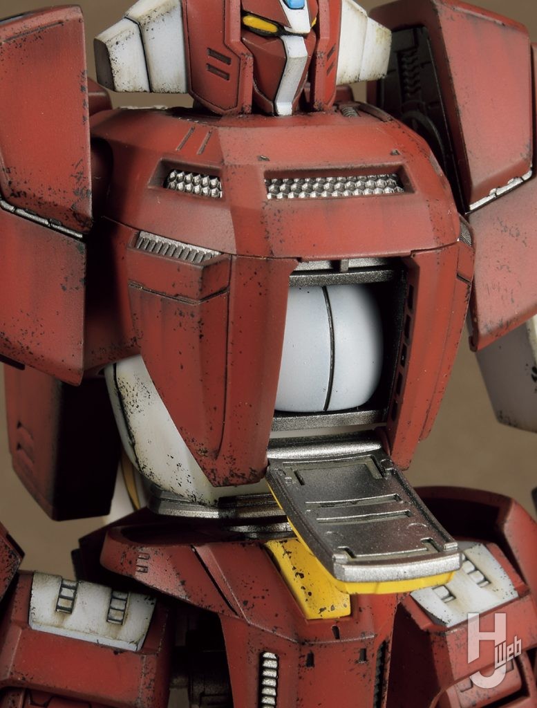 野田啓之製作「ガリアン重装改」胸部ハッチオープン