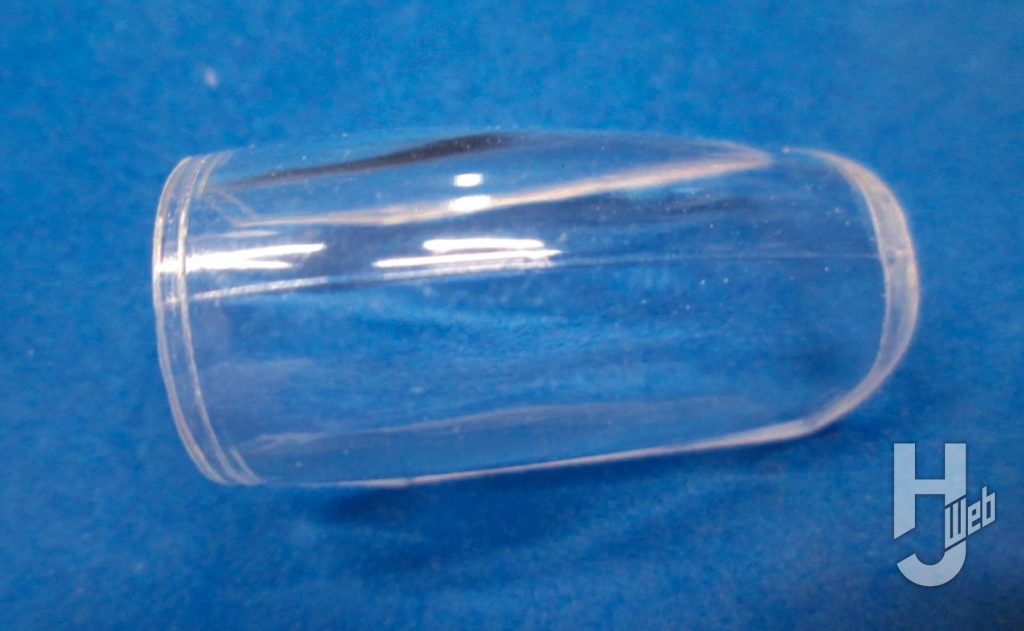 渡辺圭介製作「VF-0Sフェニックスゴースト装備」製作途中キャノピーガラス