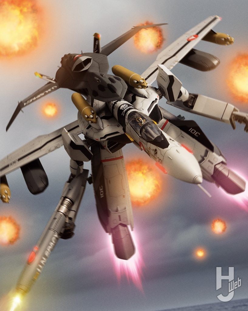 渡辺圭介製作「VF-0Sフェニックスゴースト装備」特撮