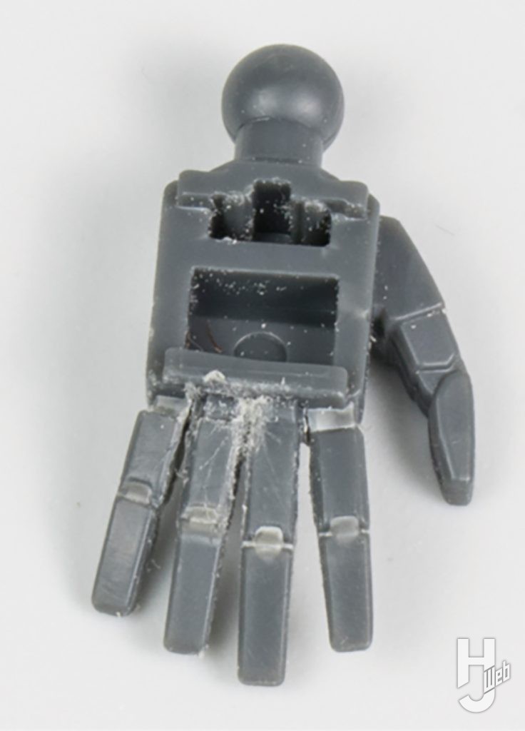 Re-ta製作「レヴィニクス（TYPE-S）」ハンドパーツ工作後