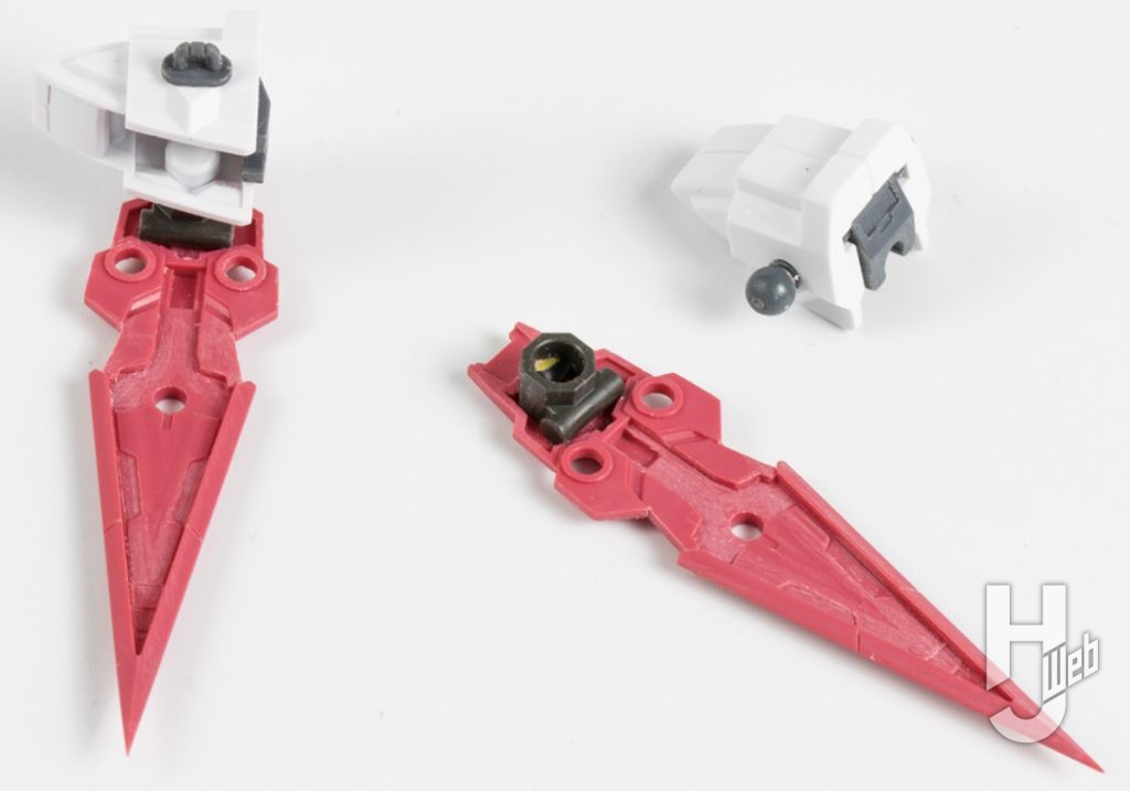 Re-ta製作「レヴィニクス（TYPE-S）」肩ポールジョイント工作中