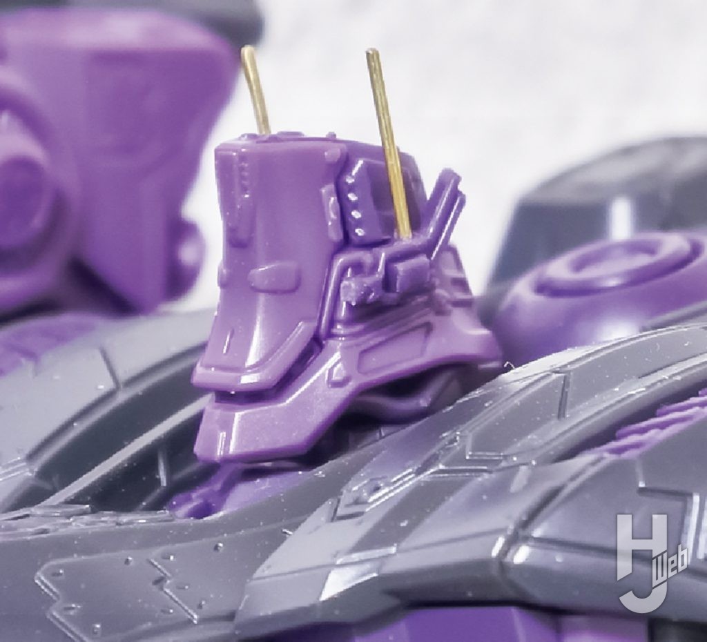 WAPスミス製作「オープンフェイス」製作途中頭部アップ